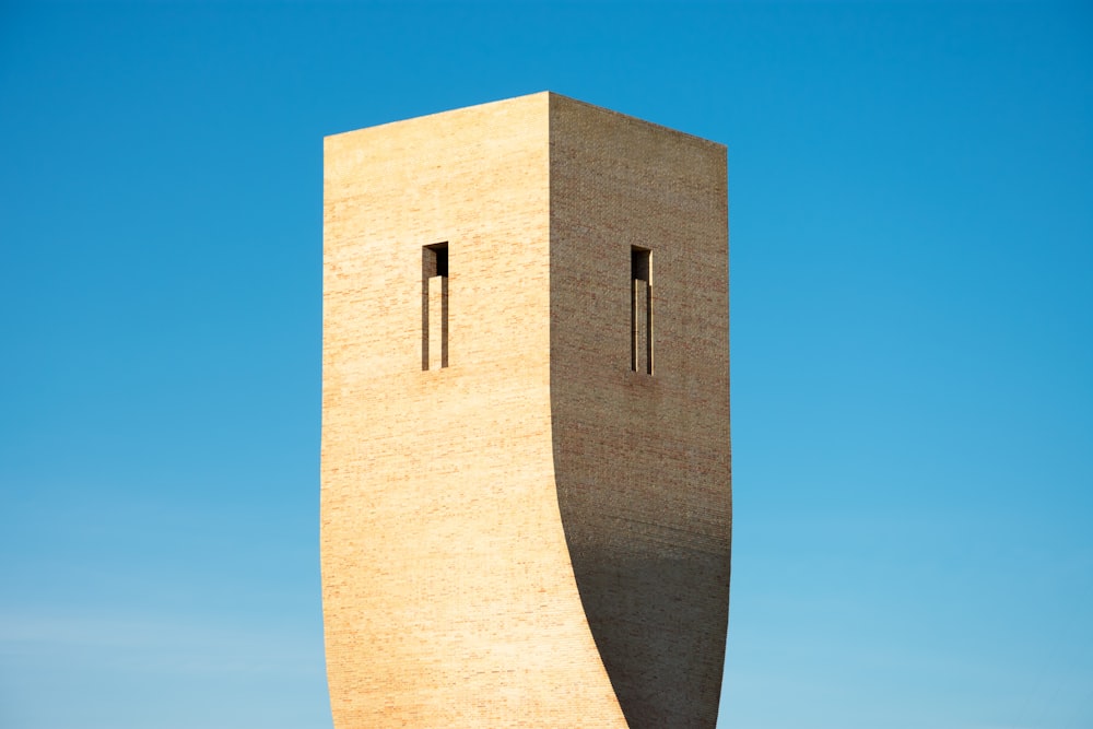 beige concrete tower