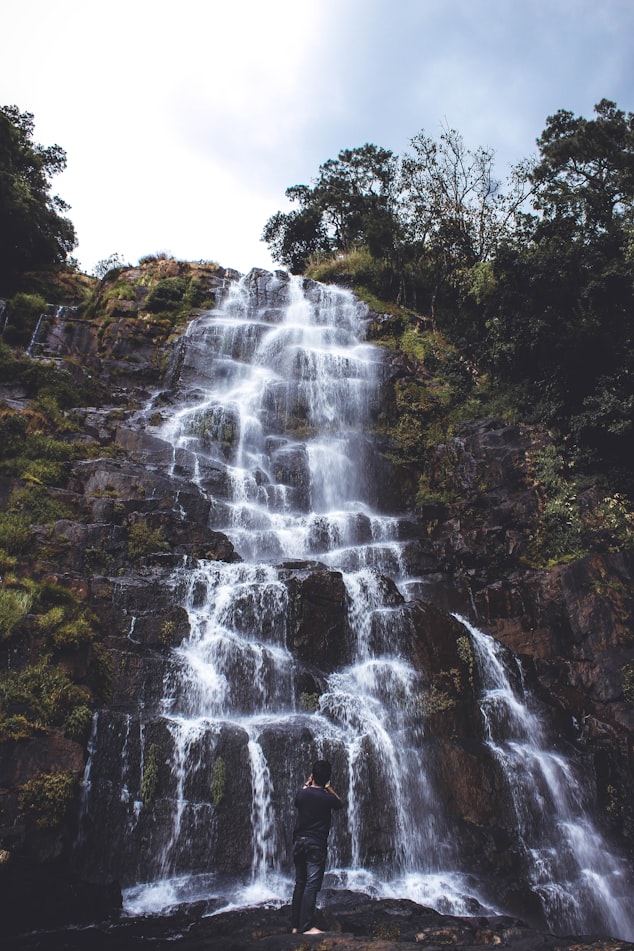 Tyrshi Falls in Meghalaya