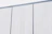 A modern exterior wall showcasing a smooth, expertly applied fresh coat of paint.