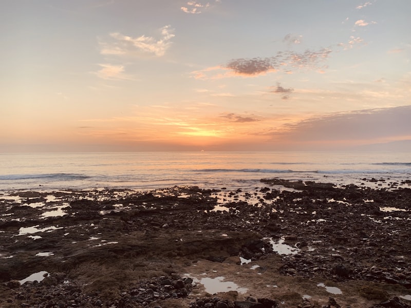 olas del mar rompiendo en la orilla