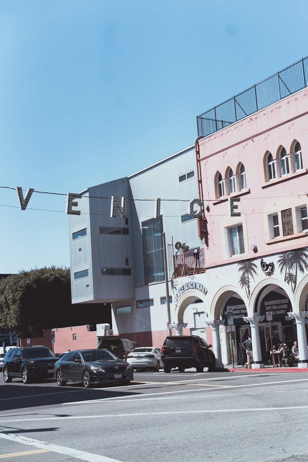 view of Venice signage