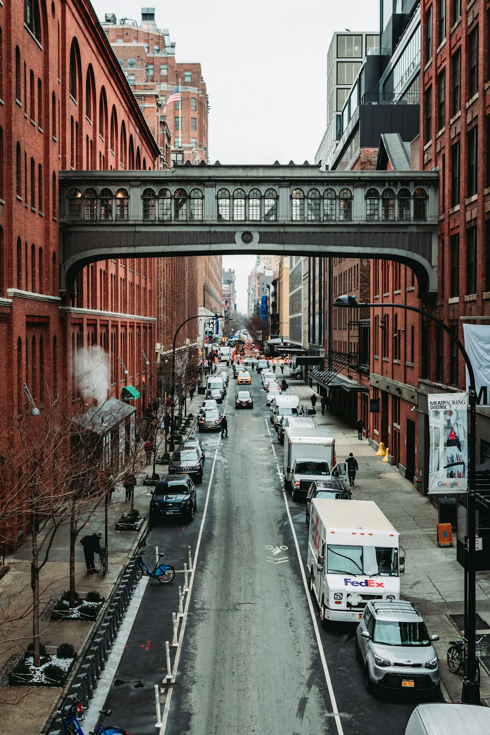 cars on road