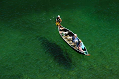 two person on boat