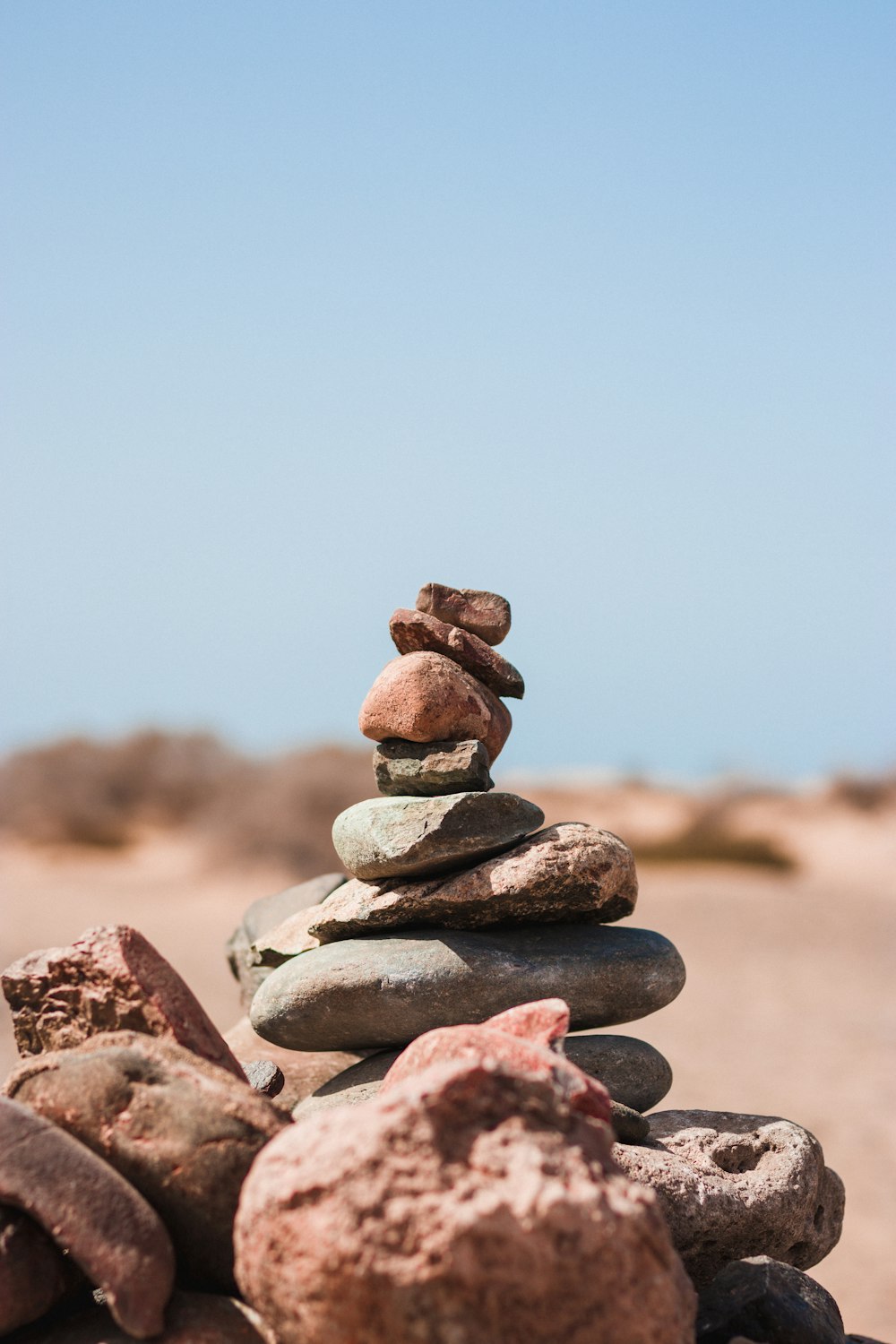 stone cairn