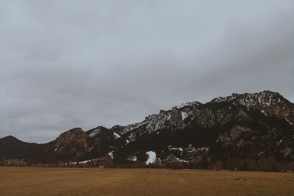 landscape photography of mountain