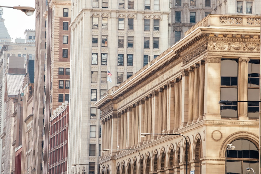 several European styled buildings