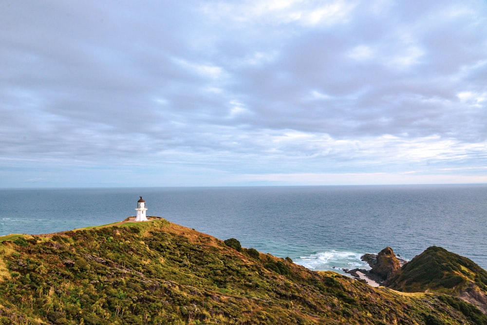 white lighthouse