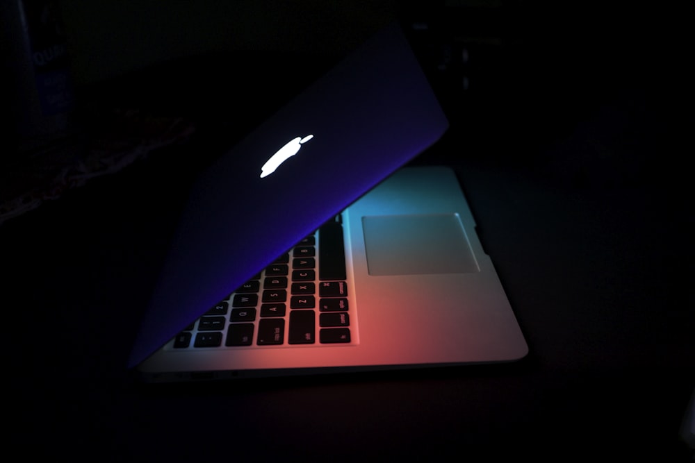 purple MacBook