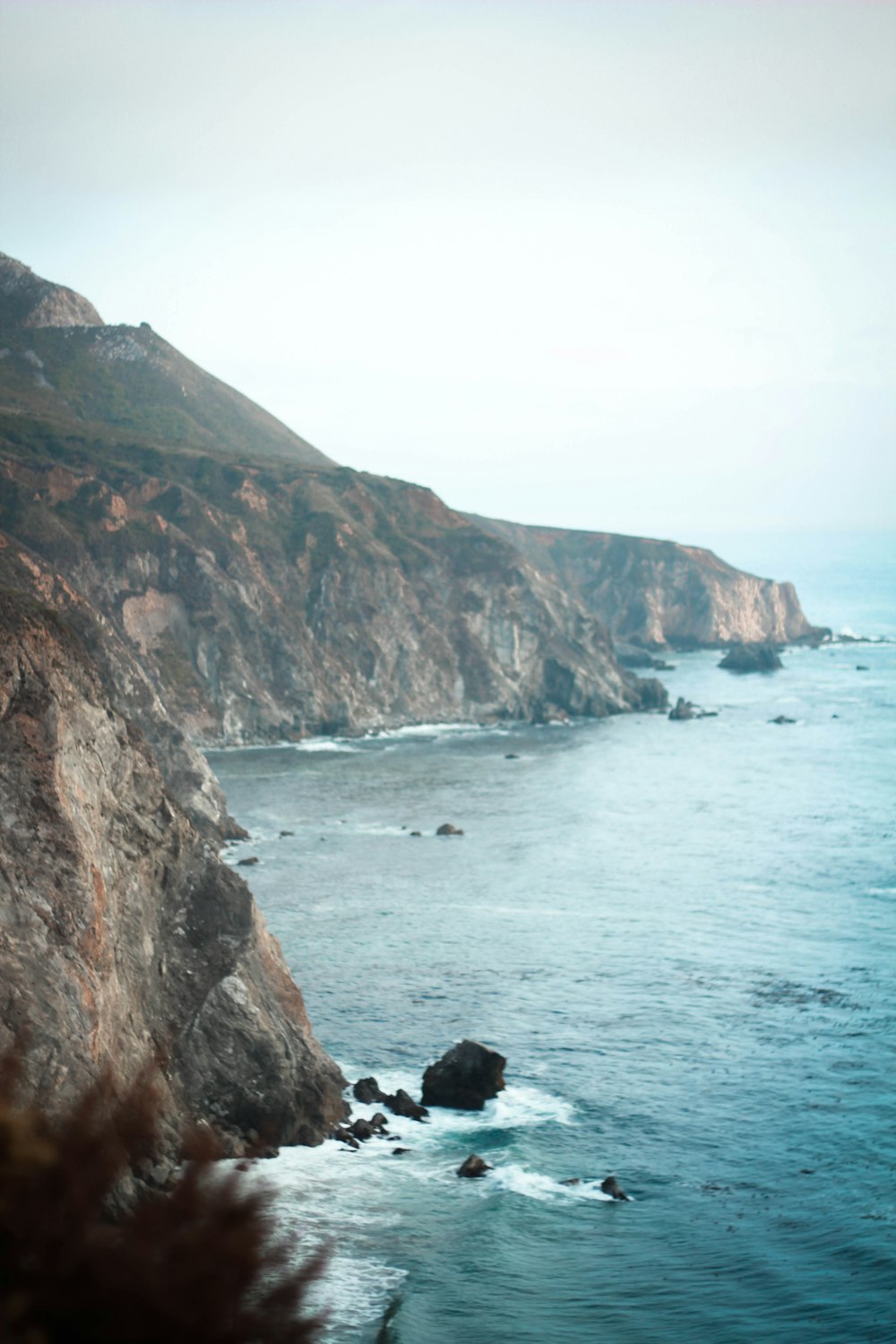 landscape photography of body of water