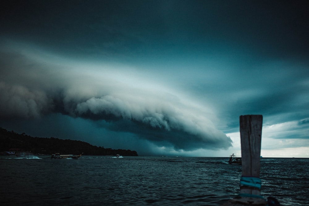 boat on ocean