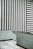 white and black tile stairs ahead