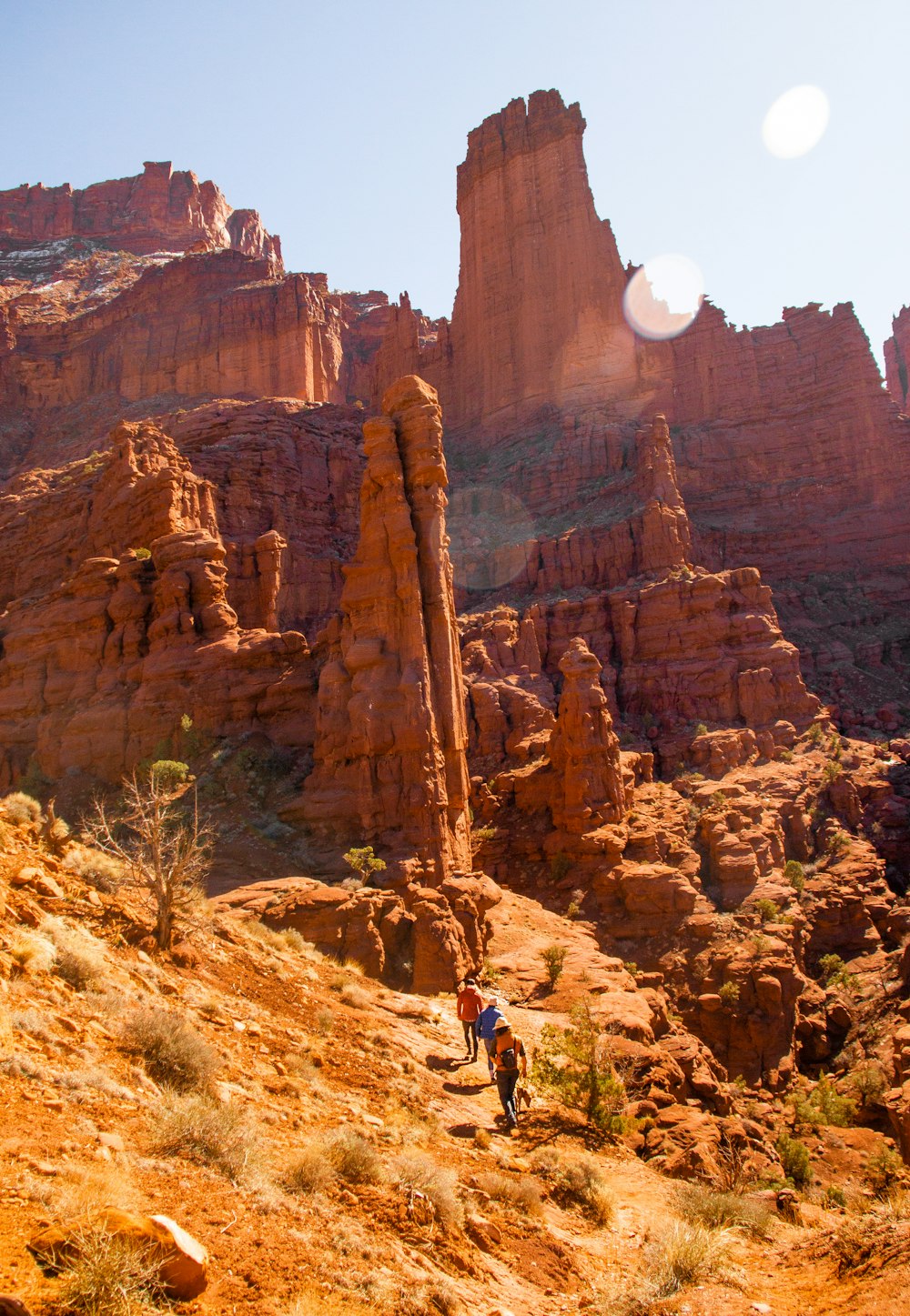 rock formation under blue sky during daytime