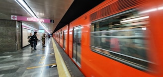 Tourists enjoying the metro system in Medellín.