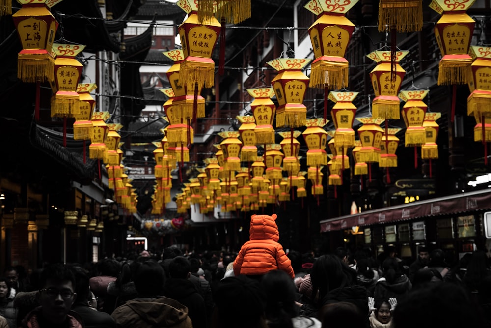 crowd of people at the festival