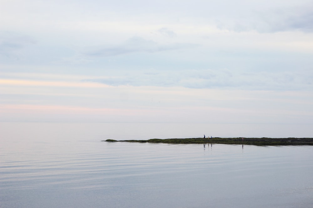 calm body of water