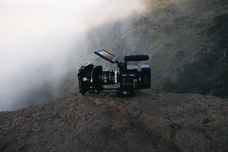 Professionele videocamera voor bedrijfsvideo en promotiefilms