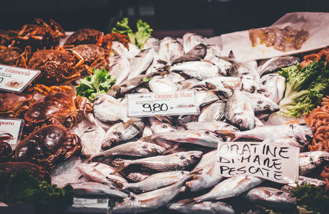 fish and crabs, Venezia (Venice). Italy