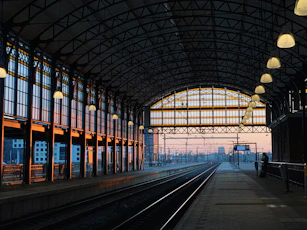 train station at daytime