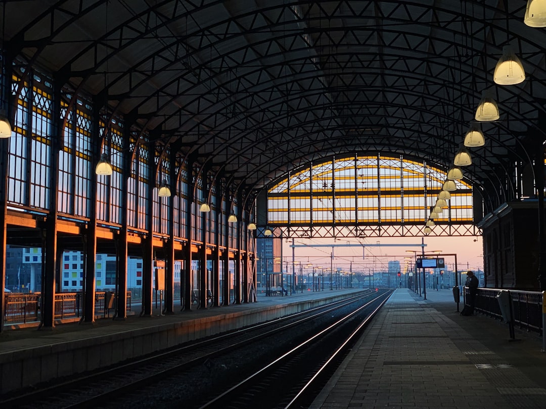 train station at daytime,