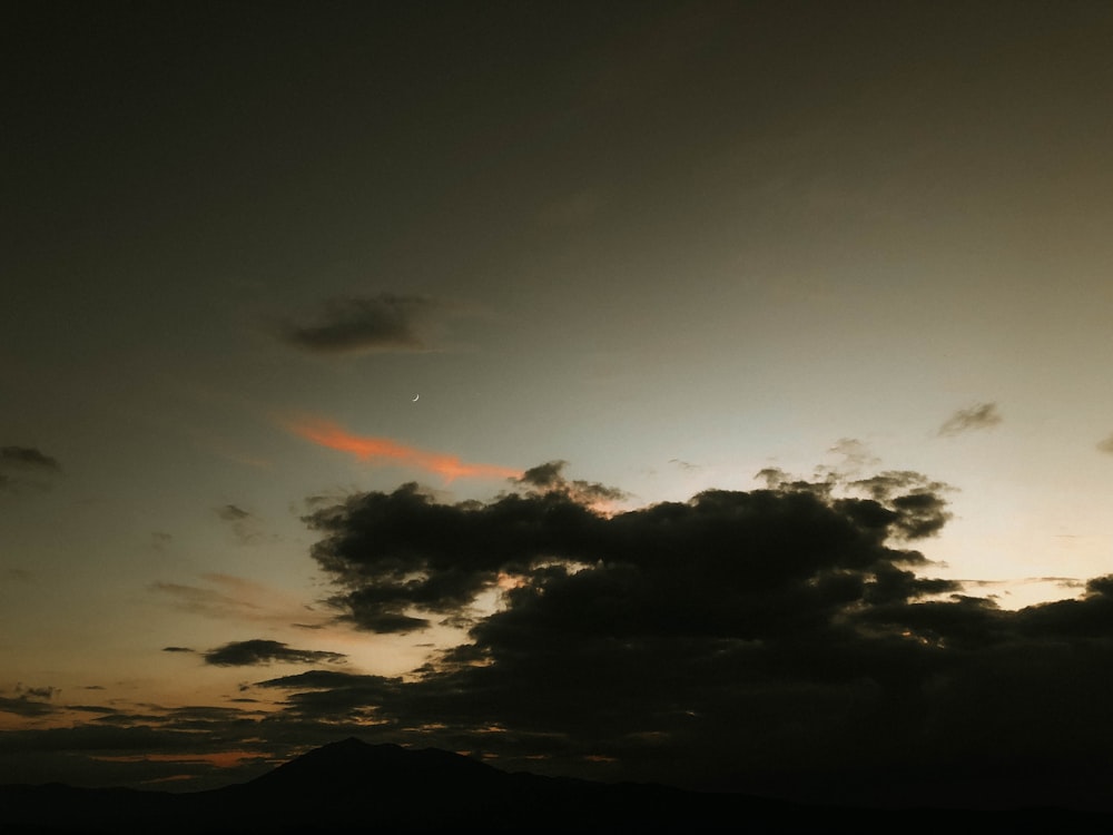 sea of clouds scenery