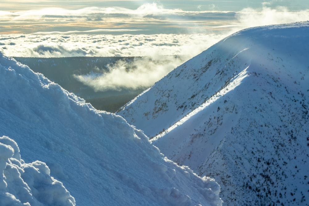 snow mountains