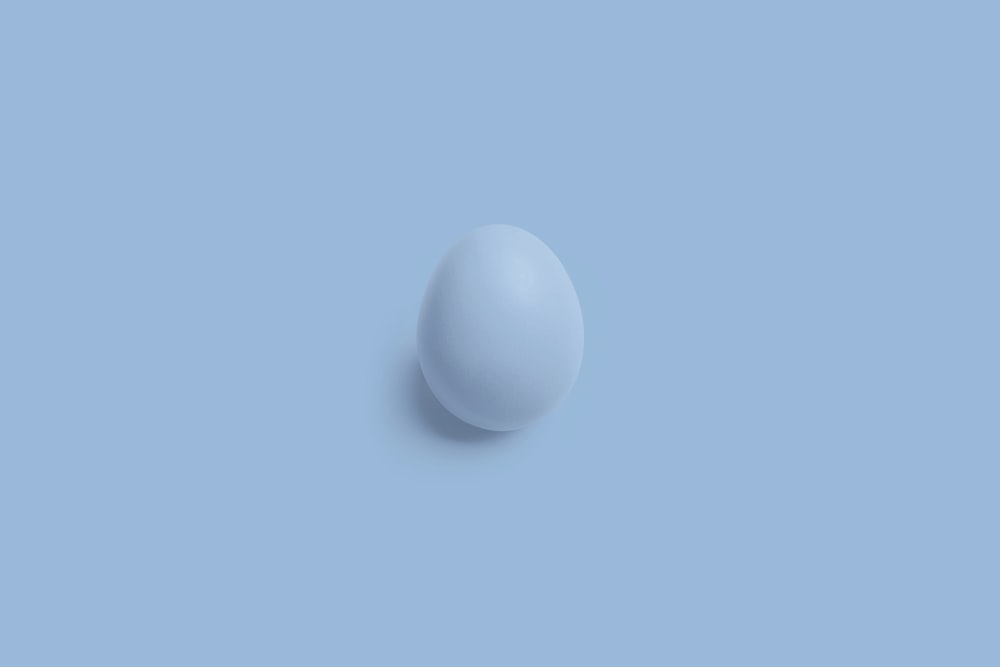 illustrazione dell'uovo blu