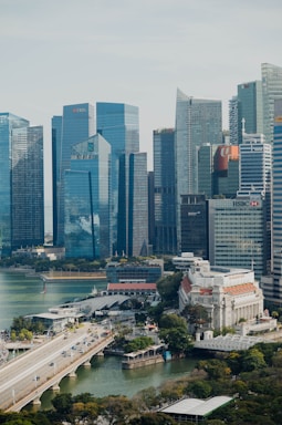 concrete buildings during daytime