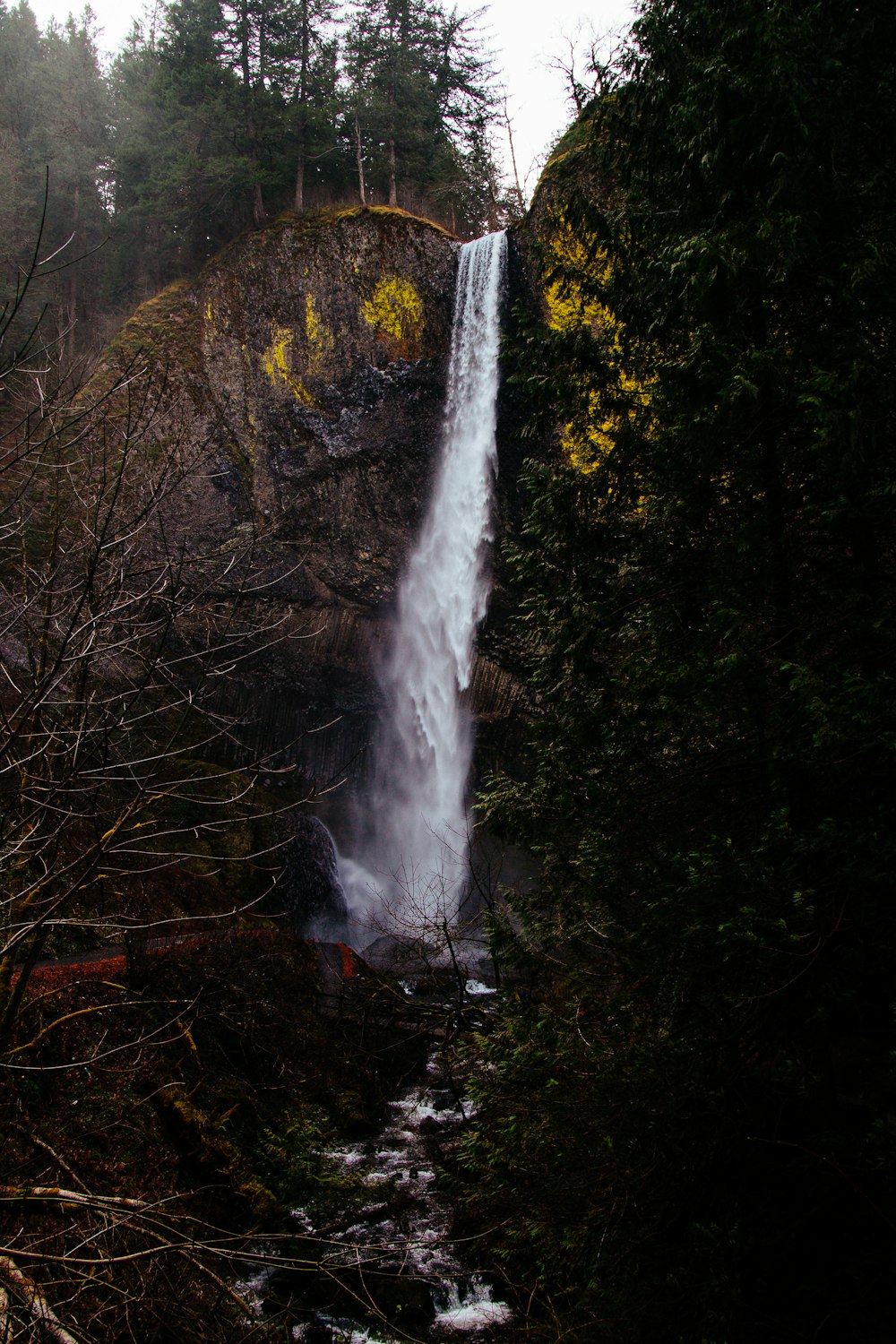 waterfalls during daytime