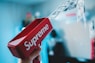 rectangular red Supreme container