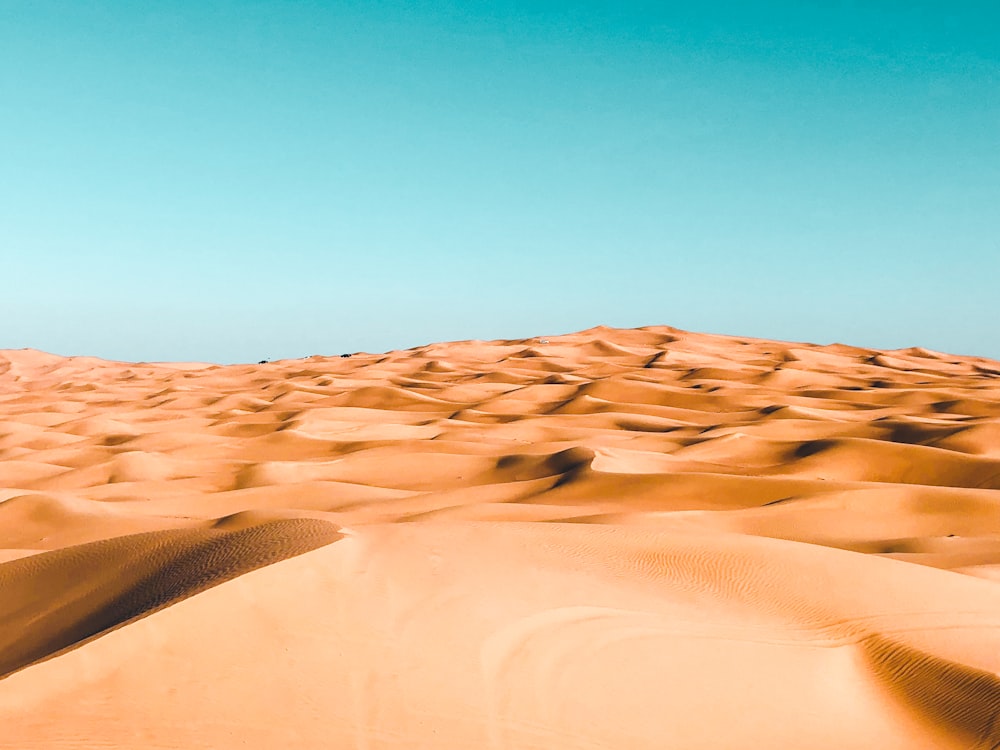 Photo aérienne du désert