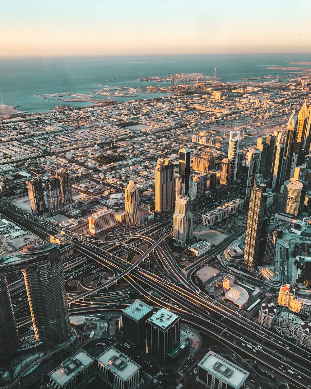 top-view photography of cityscape during daytime