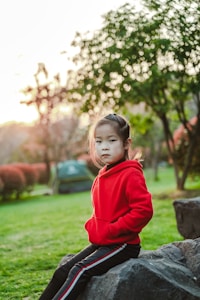 Kids' Red Hoodie