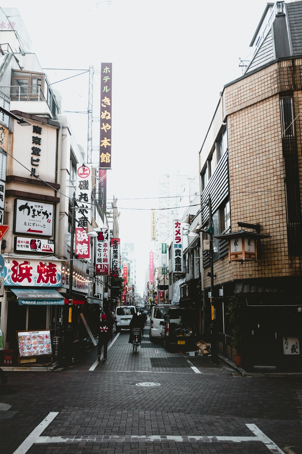 people walking on street