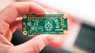 green circuit board