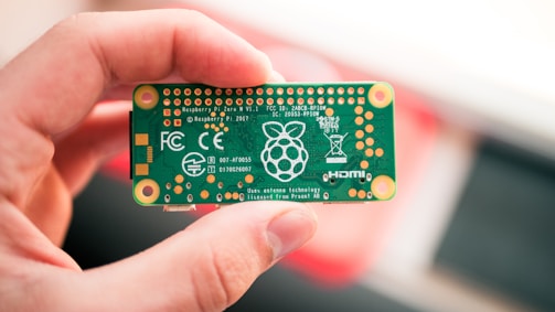 green circuit board