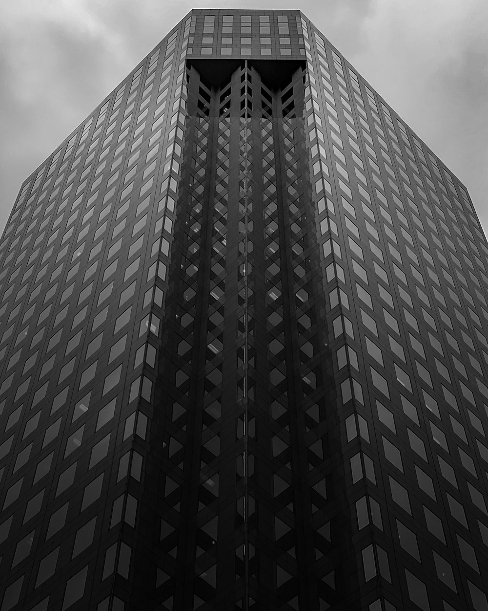 low angle photography of high-rise building