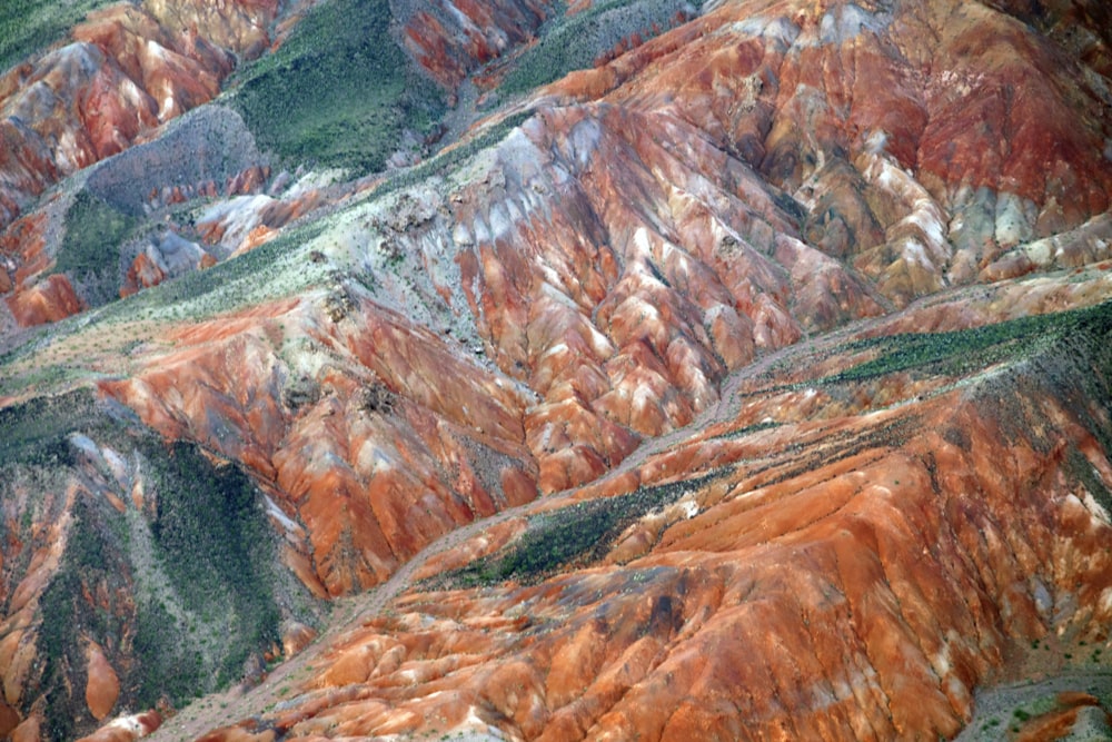 brown hills view during daytime