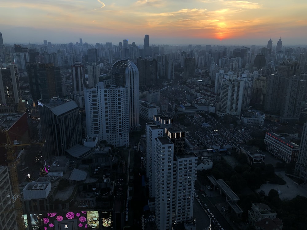 city skyline view during daytime