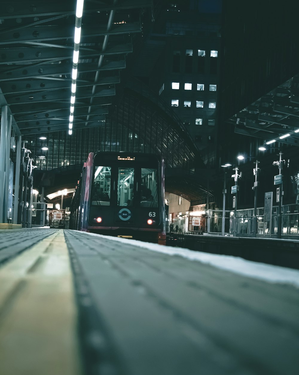 train inside subway