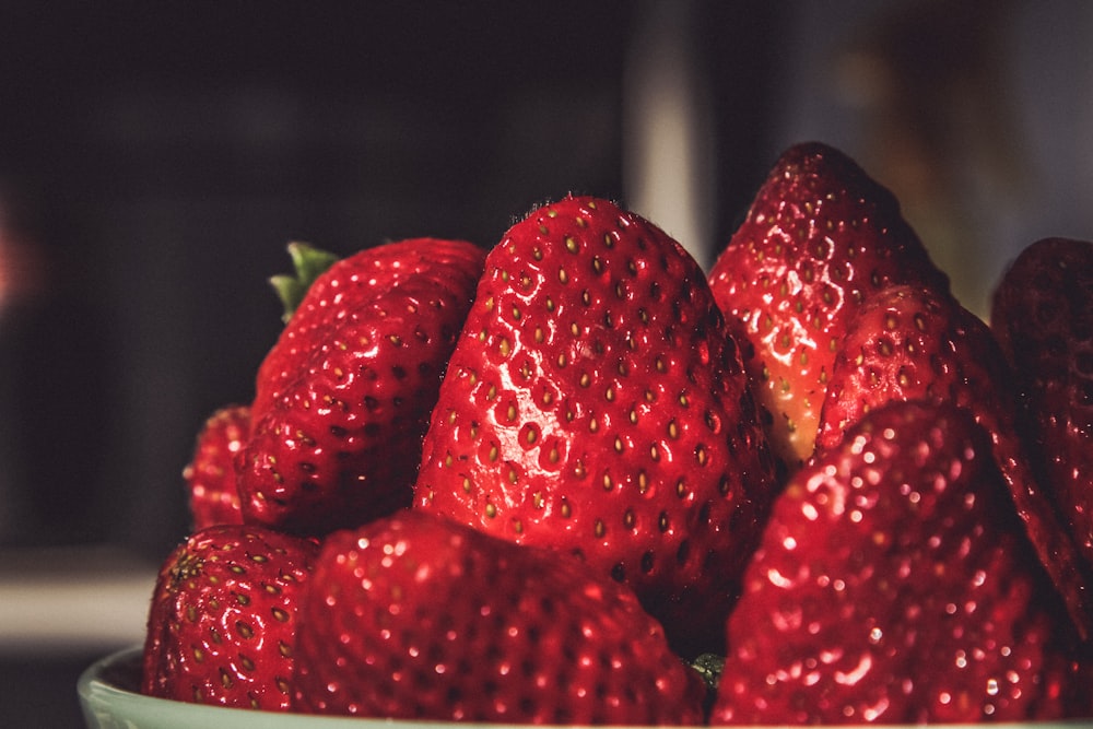 bowl of strawberries