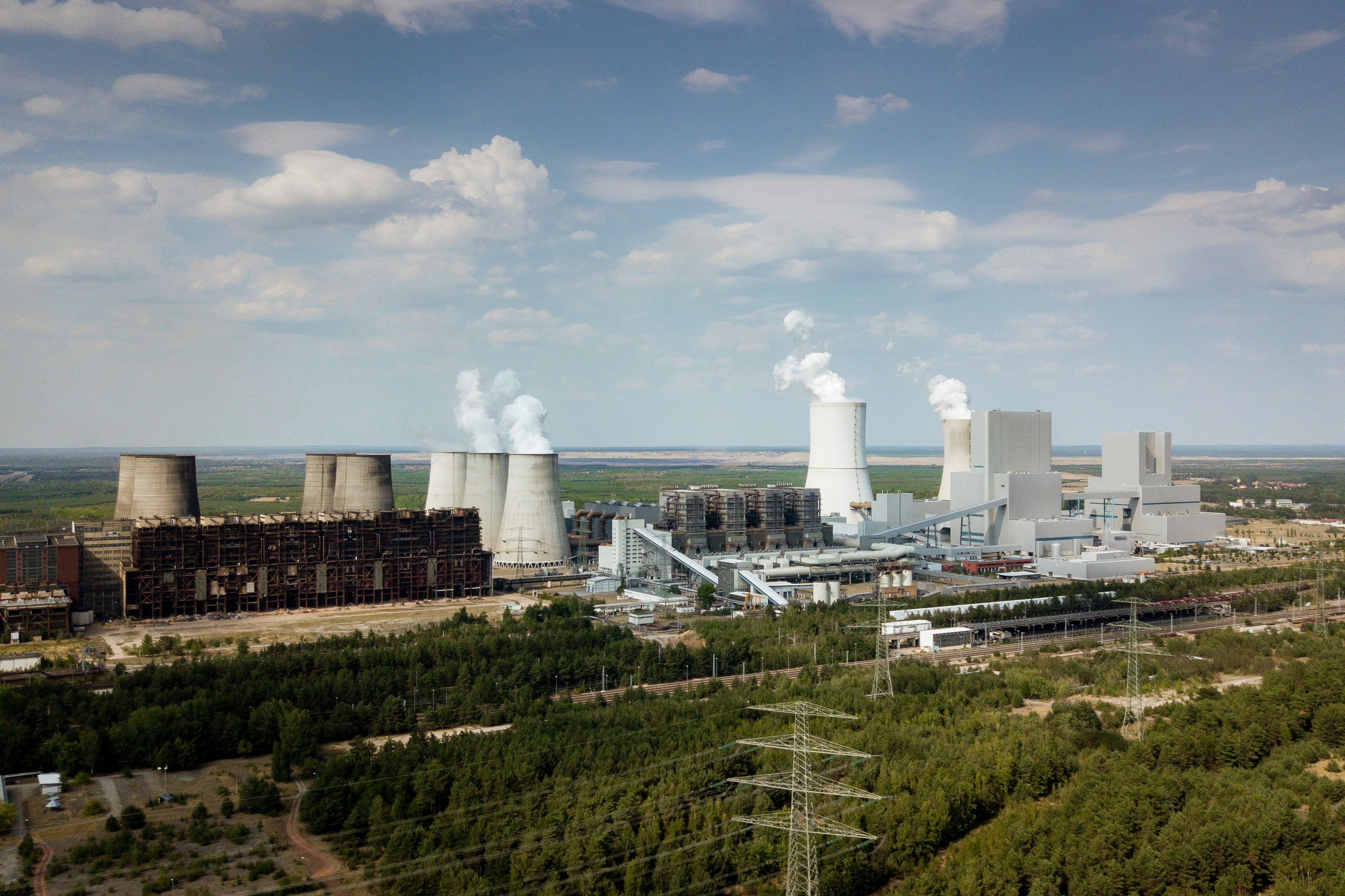 white and brown concrete structures during daytime