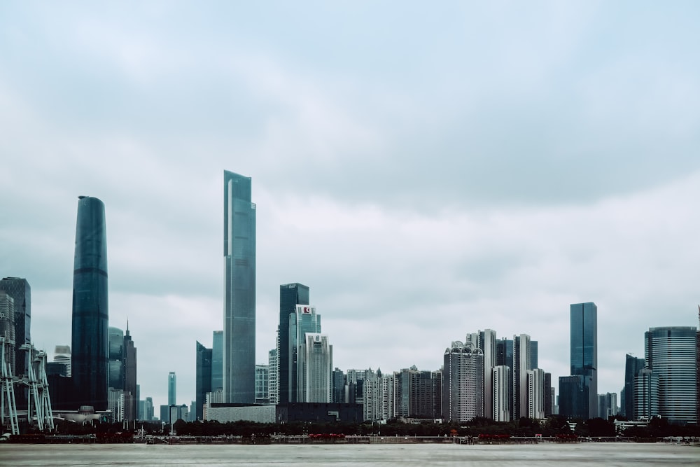 gray concrete buildings