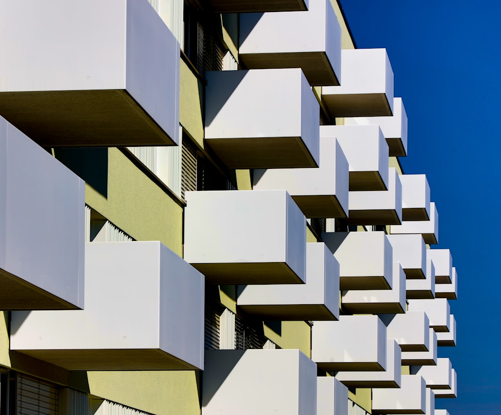 building blocks under clear blue sky at daytime