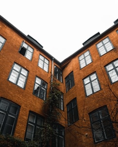 beige painted building