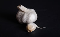 garlic bulb and clove