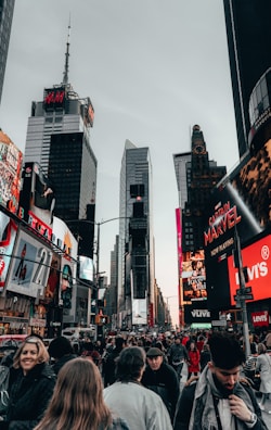 A colorful Roblox cityscape bustling with user avatars and interactive elements.