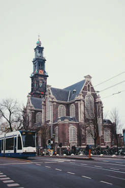 Westerkerk Amsterdam Chiesa Occidentale passeggiata