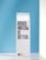 A white carton prominently features the text 'BOXED WATER IS BETTER.' against a simple blue background. The carton has a clean, minimalistic design with bold black lettering.