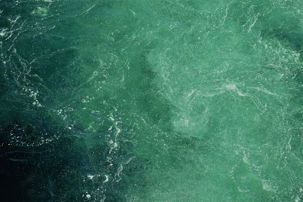 aerial photography of water