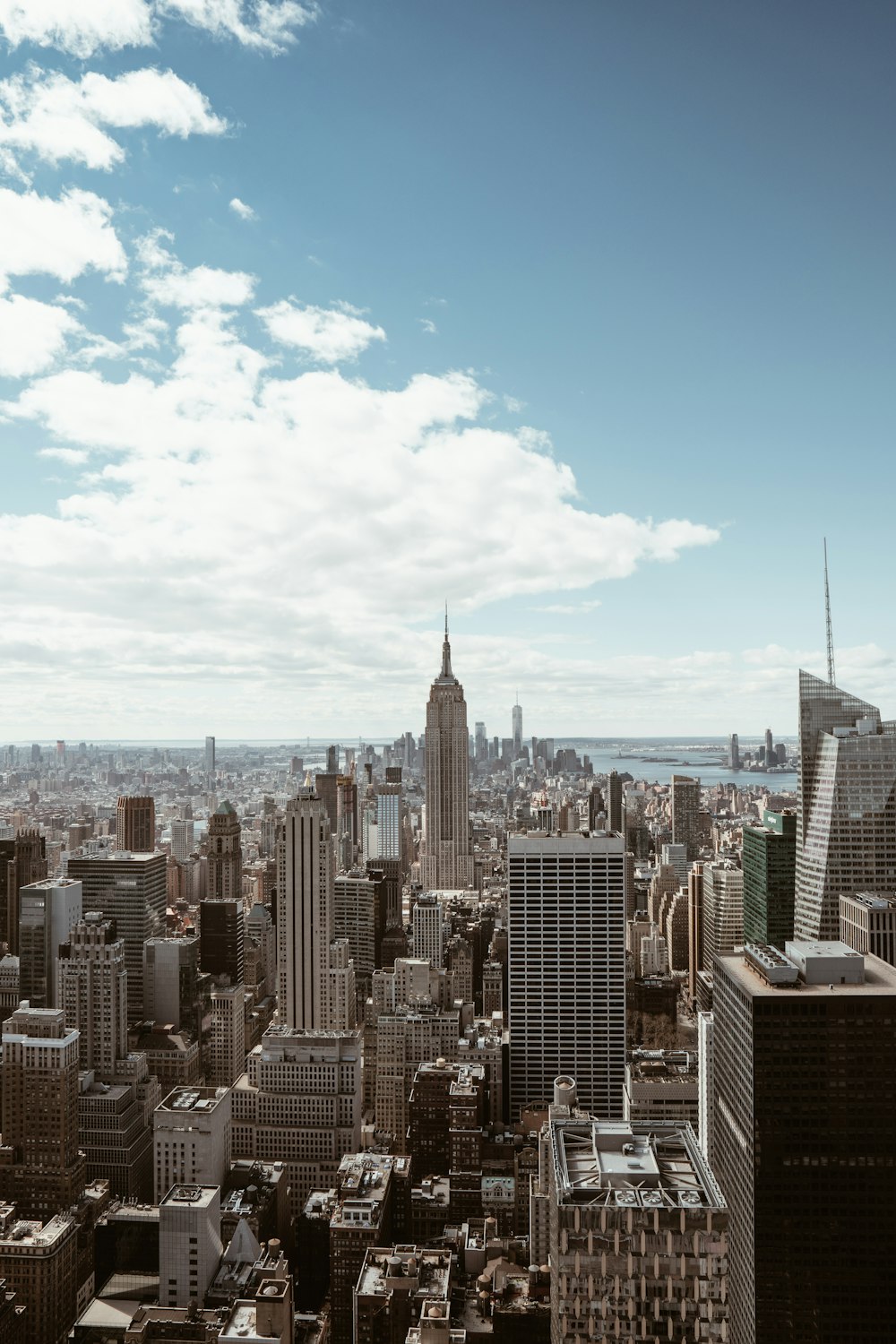 aerial photography of skyscraper